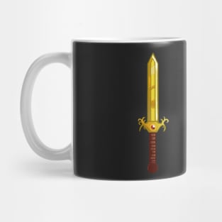 Gold Sword Mug